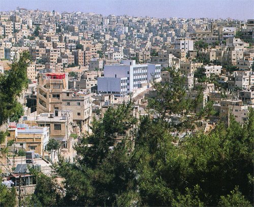 Амман - белый город на семи холмах